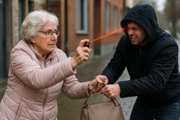 Anziana si difende da aggressione con spray al peperoncino