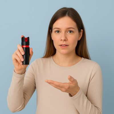 Come usare lo spray al peperoncino