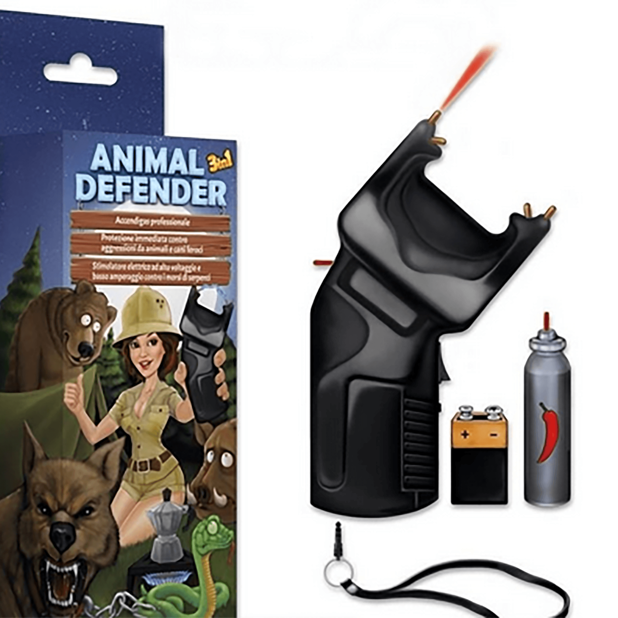 Animal Defender HOT – Spray Antiaggressione per Animali