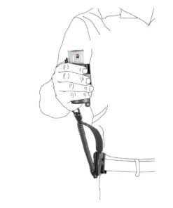 Vega Holster 8VP45 porta spray in polimero