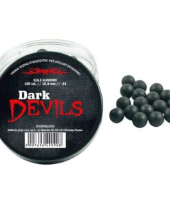 RAM Dark Devils kule gomma calibro .43 – 100 pezzi Le RAM Dark Devils calibro .43 sono sfere in gomma progettate per l’utilizzo con dispositivi del sistema RAM (Real Action Marker), come pistole, carabine e fucili compatibili. Sono ideali per addestramento, esercitazioni e utilizzo sportivo con marcatori RAM. La confezione contiene 100 sfere in gomma calibro .43 (10,9 mm), progettate per offrire prestazioni costanti durante l’utilizzo. ⚠️ Importante: queste sfere sono progettate per uso singolo. Dopo lo sparo non devono essere recuperate e riutilizzate. Caratteristiche tecniche Calibro: .43 (10,9 mm) Tipologia: sfere in gomma Compatibilità: dispositivi sistema RAM (Real Action Marker) Utilizzo: addestramento ed esercitazioni Quantità nella confezione: 100 pezzi Le RAM Dark Devils rappresentano una soluzione pratica e affidabile per l’utilizzo con sistemi Real Action Marker calibro .43.