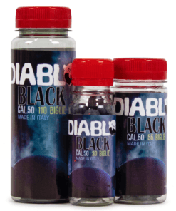 Sfere Verniciate Diablo Calibro .50 - Black, 55 Biglie