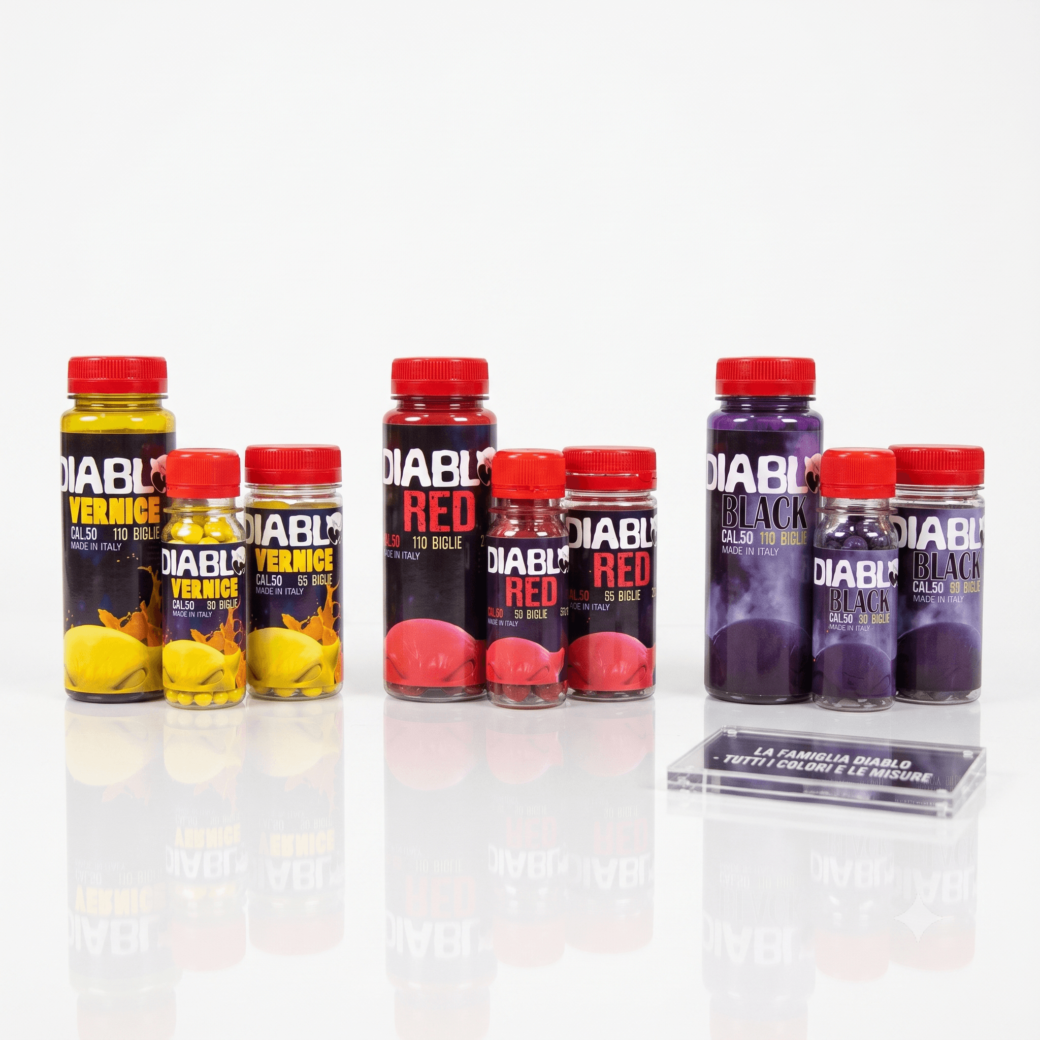 Sfere Verniciate Diablo Calibro .50