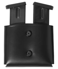 Doppio portacaricatore compatto in pelle