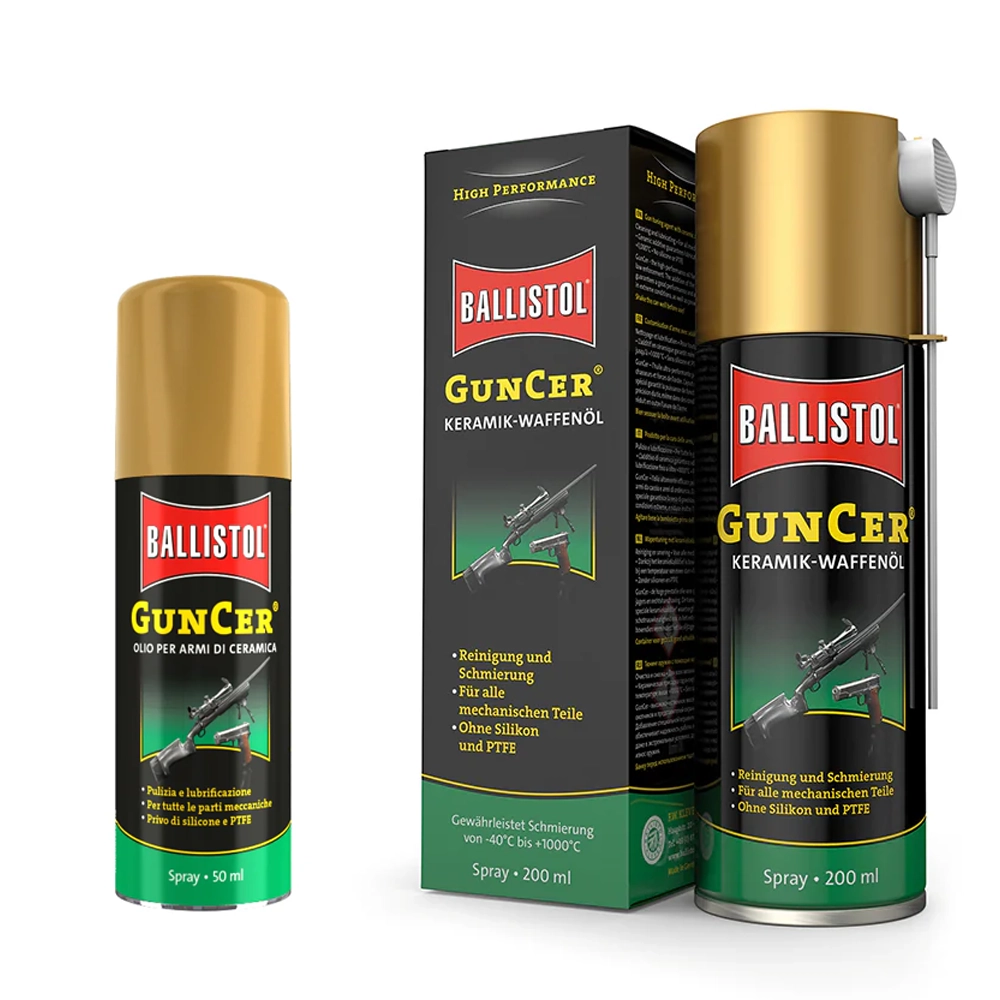 Ballistol GunCer Olio Ceramico per armi spray - Armeria Lamanna