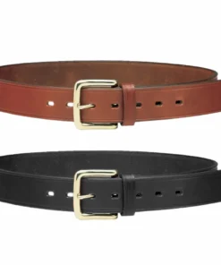 Cintura in Cuoio con Fibbia Ottone - 1C00 - Armeria Lamanna