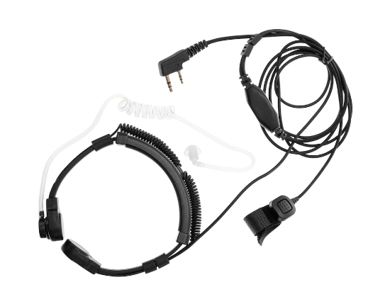 Cuffie Baofeng MC-10 con Microfono a Gola e Tubo Acustico