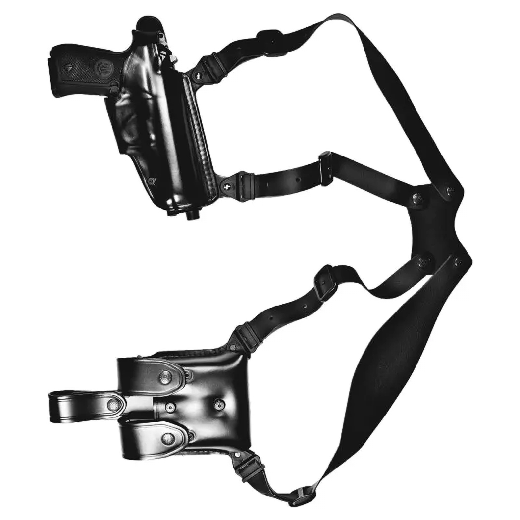 Fondina Vega Holster OK1 Ascellare e Cintura in Cuoio - Armeria Lamanna