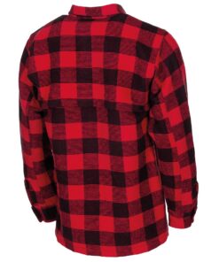 Fox Outdoor Camicia boscaiolo flanella rossa e nera - Armeria Lamanna