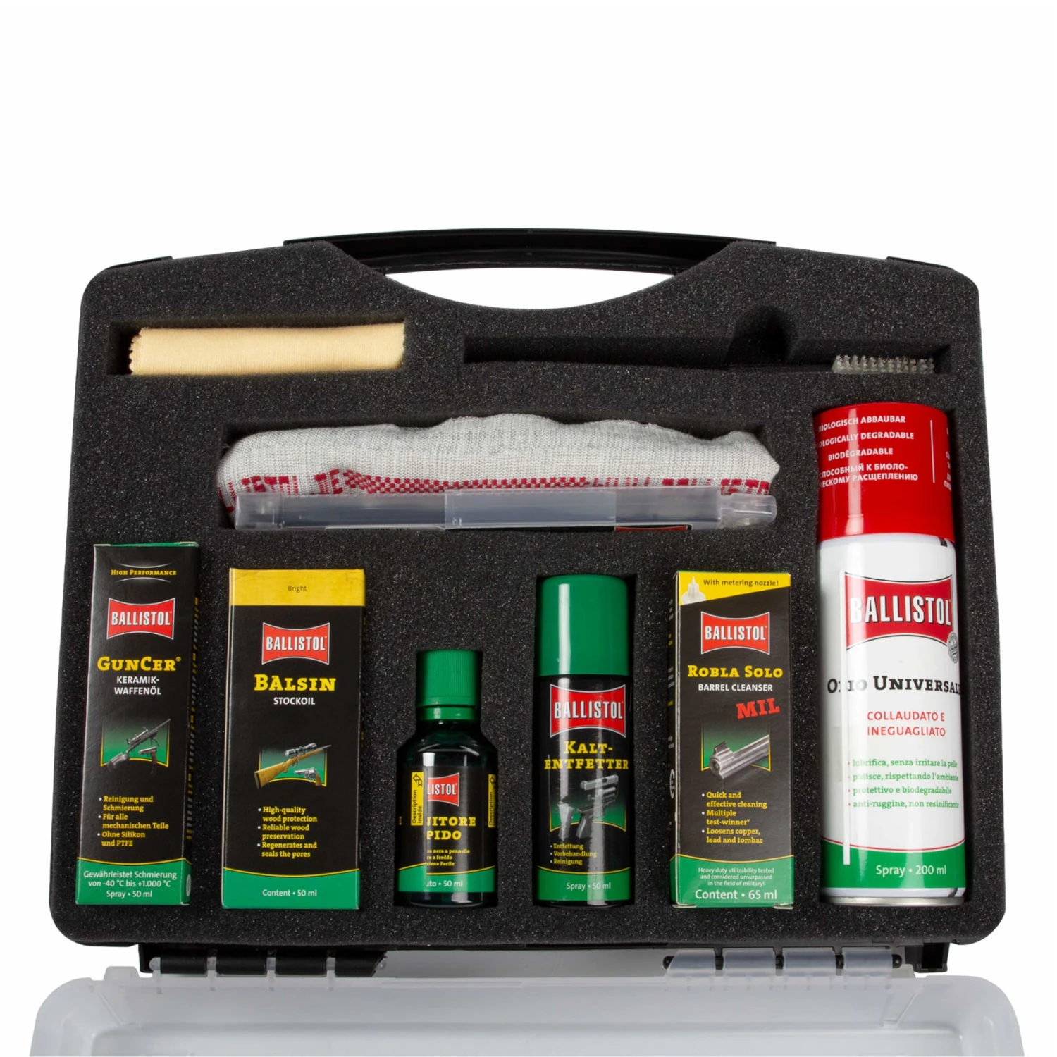 Kit pulizia ballistol Armeria Lamanna