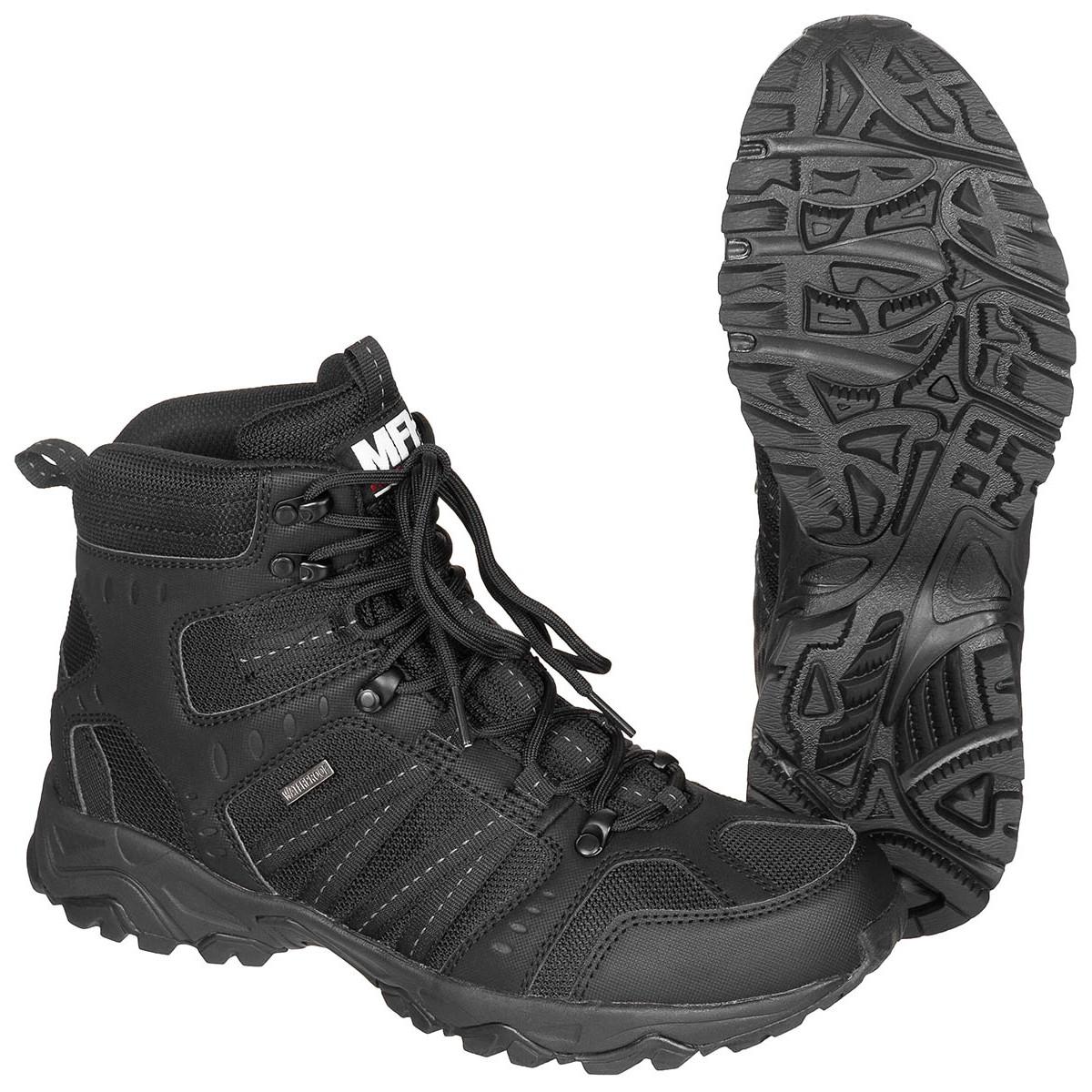MFH Anfibi Tactical Schwarz Impermeabili e Traspiranti - Armeria Lamanna