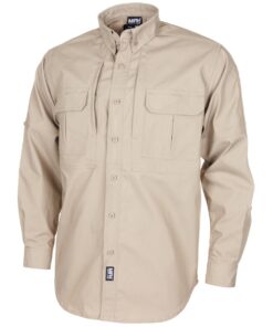 MFH Camicia Attack khaki lunga in Rip Stop e Teflon - Armeria Lamanna