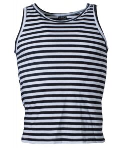 MFH Canotta Militare Russa Marine Tank Top Bianco Blu - Armeria Lamanna