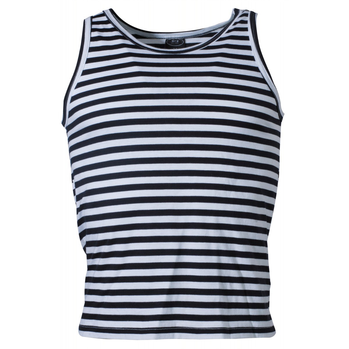 MFH Canotta Militare Russa Marine Tank Top Bianco Blu - Armeria Lamanna