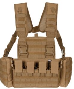 MFH Chest Rig Mission Coyote Tan Modulare Professionale - Armeria Lamanna