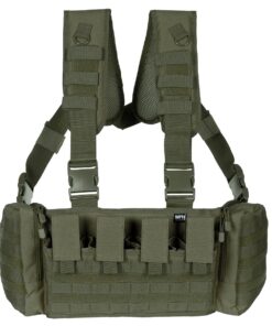 MFH Chest Rig Mission Verde Oliva Modulare Professionale - Armeria Lamanna