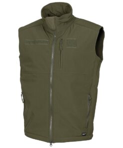 MFH Gilet Softshell Allround Verde Militare Impermeabile - Armeria Lamanna