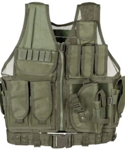 MFH Gilet Tattico USMC Verde Oliva con Cinturone - Armeria Lamanna