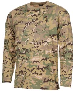 MFH Maglia Militare US Shirt Operation-Camo a Manica Lunga - Armeria Lamanna