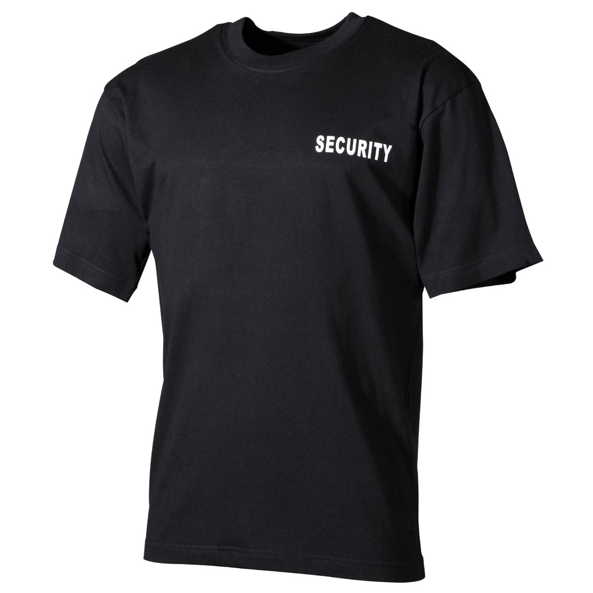 MFH Maglia Security nera con stampa fronte e retro - Armeria Lamanna