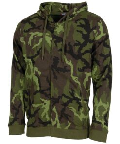 MFH Maglia Trainingsjacke Jogger Mimetica M95 CZ con Zip - Armeria Lamanna