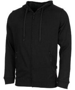MFH Maglia Trainingsjacke Jogger Nera con Zip e Cappuccio - Armeria Lamanna