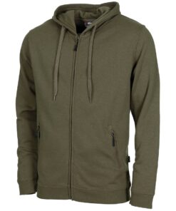MFH Maglia Trainingsjacke Jogger Verde Oliva con Zip - Armeria Lamanna