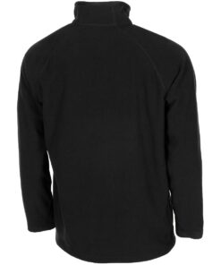 MFH Maglia Troyer in Microfleece Nera calda e leggera - Armeria Lamanna