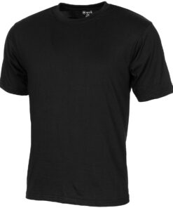 MFH T-Shirt Militare US Streetstyle Nera a Manica Corta - Armeria Lamanna