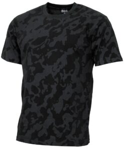 MFH T-Shirt Militare US Streetstyle Night-Camo a Manica Corta - Armeria Lamanna