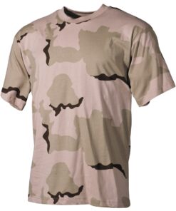 MFH T-Shirt Militare US Style 3 Colori Desert 170g - Armeria Lamanna