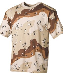 MFH T-Shirt Militare US Style 6 Colori Desert 170g - Armeria Lamanna