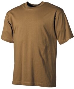 MFH T-Shirt Militare US Style Coyote Tan 170g - Armeria Lamanna