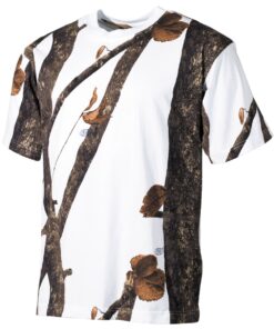 MFH T-Shirt Militare US Style Hunter-Snow 170g - Armeria Lamanna