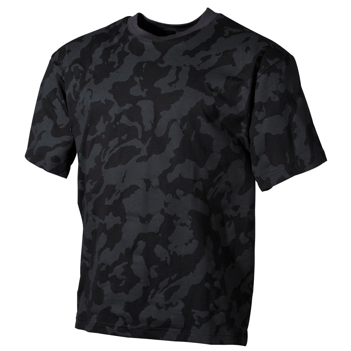 MFH T-Shirt Militare US Style Night Camo 170g - Armeria Lamanna