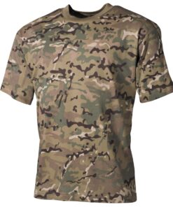 MFH T-Shirt Militare US Style Operation-Camo 170g - Armeria Lamanna