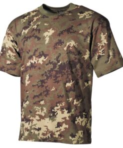 MFH T-Shirt Militare US Style Vegetato 170g - Armeria Lamanna