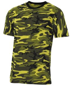 MFH T-Shirt Streetstyle Giallo Camo Leggera - Armeria Lamanna