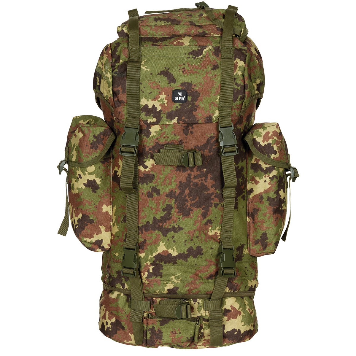 MFH Zaino Militare BW 65 L Vegetato Rinforzato - Armeria Lamanna