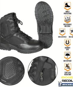 Magnum Strike Force 8.0 Anfibi Tattici con Zip e Suola Michelin - Armeria Lamanna