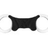 Manette Alcyon Acciaio Rigido Argento