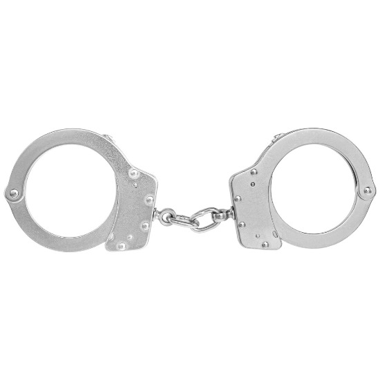 Manette Mil-Tec Acciaio Doppio Blocco Argento