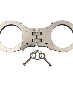 Manette in Acciaio MFH Solid Cerniere Argento