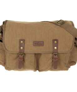 Pure Trash Borsa Canvas PT Marrone Vintage - Armeria Lamanna