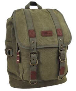 Pure Trash Zaino Canvas PT Oliv 35L - Armeria Lamanna