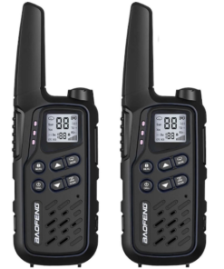Radio Baofeng BF-25E PMR Nere: Set 2 Pezzi