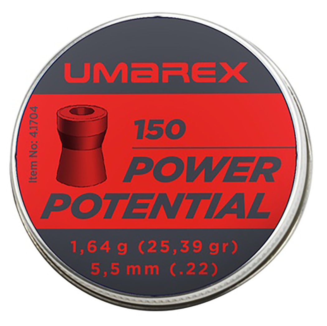 Umarex Pellets Power Potential 5.5 mm – 150 pz - Armeria Lamanna